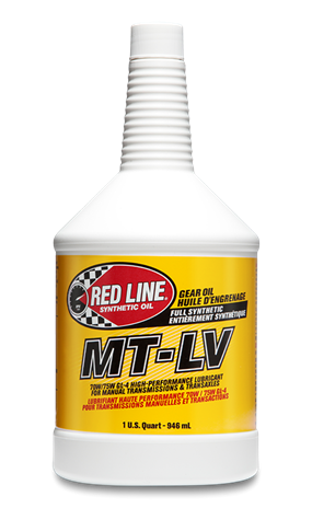 Red Line MT-LV 70W/75W GL-4 Synthetic Gear Oil - 1 Quart (50604)