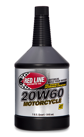 Red Line 20W60 Synthetic Motor Oil - 1 Quart (12604)