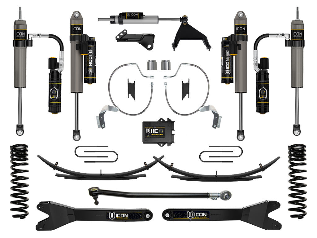 2023-2025 Powerstroke ICON Front and Rear Lift Kit (ICOK65907RL)