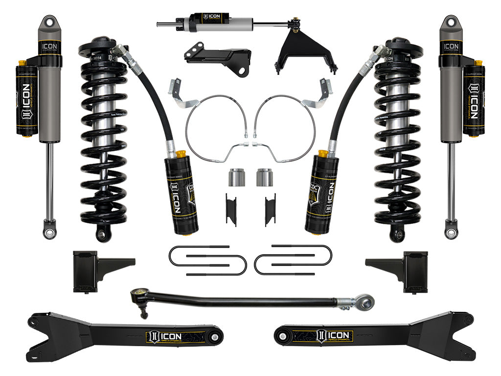 2023-2025 Powerstroke ICON Front and Rear Lift Kit (ICOK63215R)