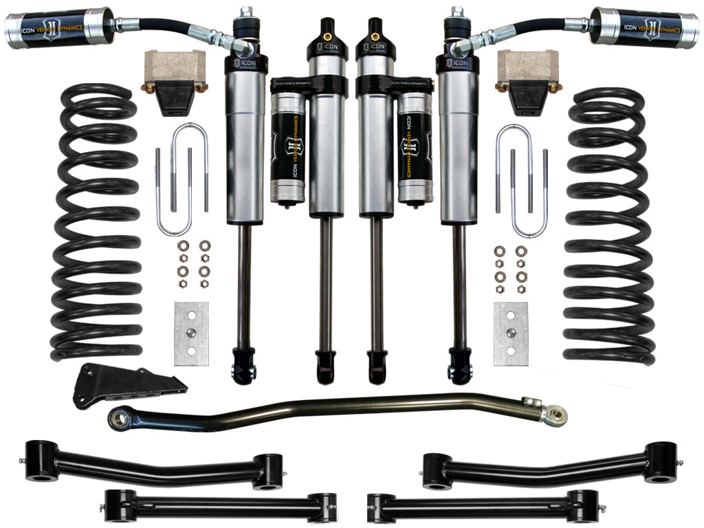 2003-2008 Cummins ICON Front and Rear Lift Kit (ICOK214503T)