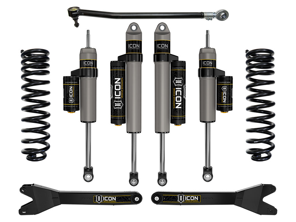 2023-2025 Powerstroke ICON 2.5 Front and Rear Lift Kit (ICOK65897R)