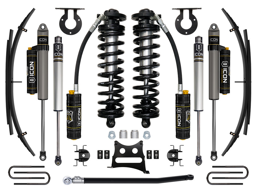 2011-2016 Powerstroke ICON 2.5 Front and Rear Lift Kit (ICOK63194)
