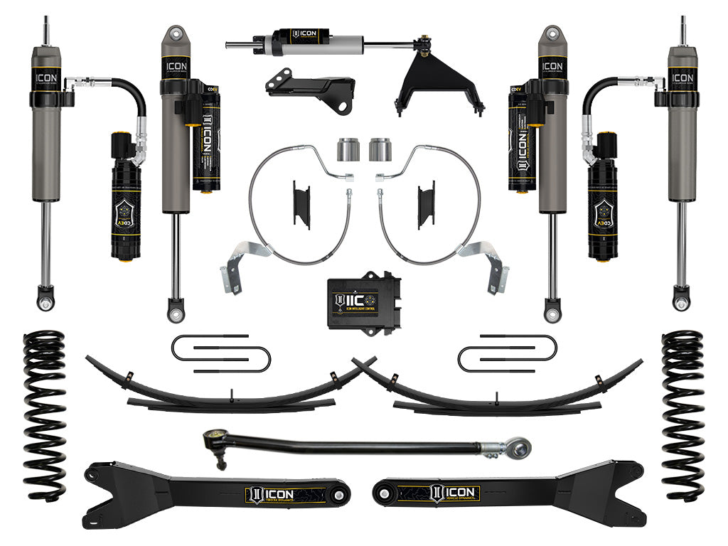 2023-2025 Powerstroke ICON Front and Rear Lift Kit (ICOK65917RL)