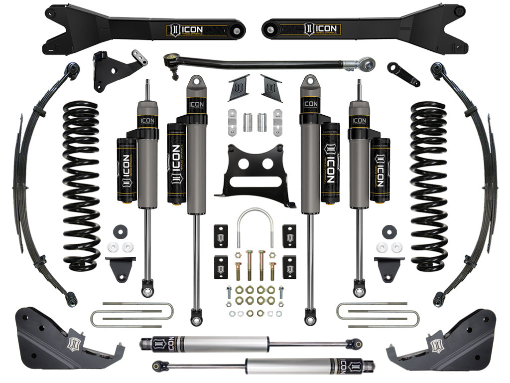 2017-2022 Powerstroke ICON Front and Rear Lift Kit (ICOK67114R)