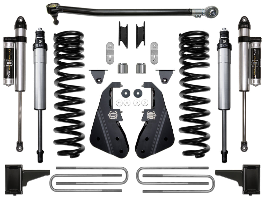 2017-2019 Powerstroke ICON Front and Rear Lift Kit (ICOK64512)