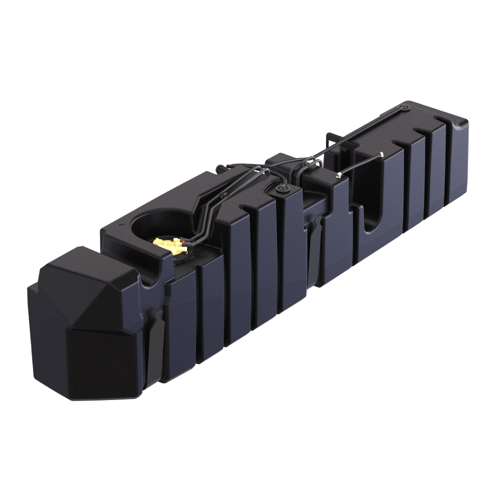 S&B 64 Gallon High-Capacity Fuel Tank for 2011-2019 Chevrolet Silverado / GMC Sierra 2500/3500 Duramax Crew Cab Long Bed