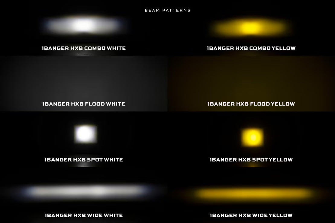 Universal 1Banger LED HXB Light Pods (BAF092)