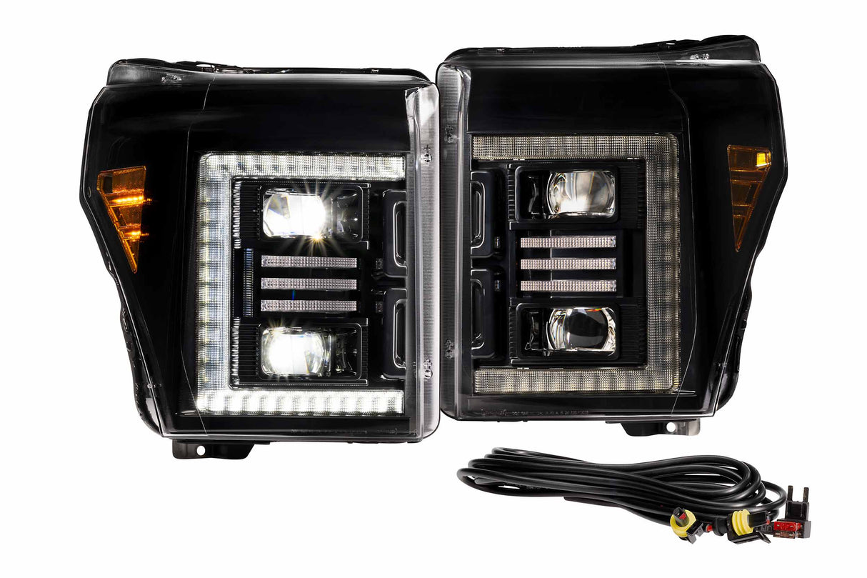 2011-2016 Ford Super Duty Morimoto XB Hybrid LED Headlights (LF553.2)