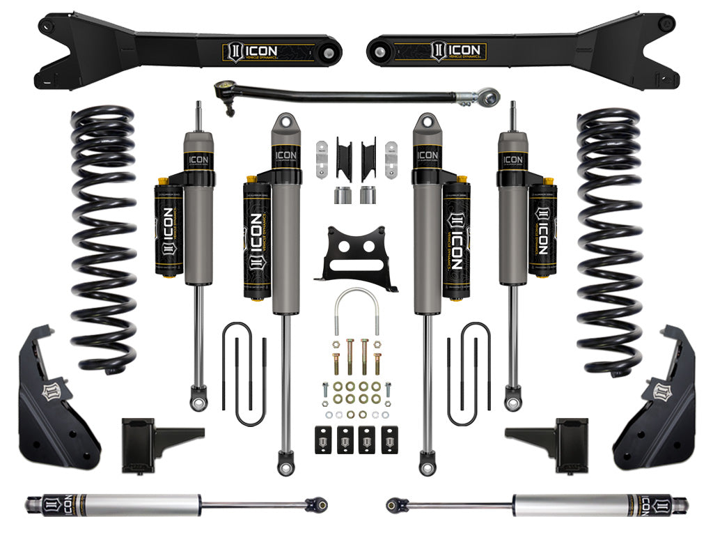 2017-2019 Powerstroke ICON Front and Rear Lift Kit (ICOK64515R)