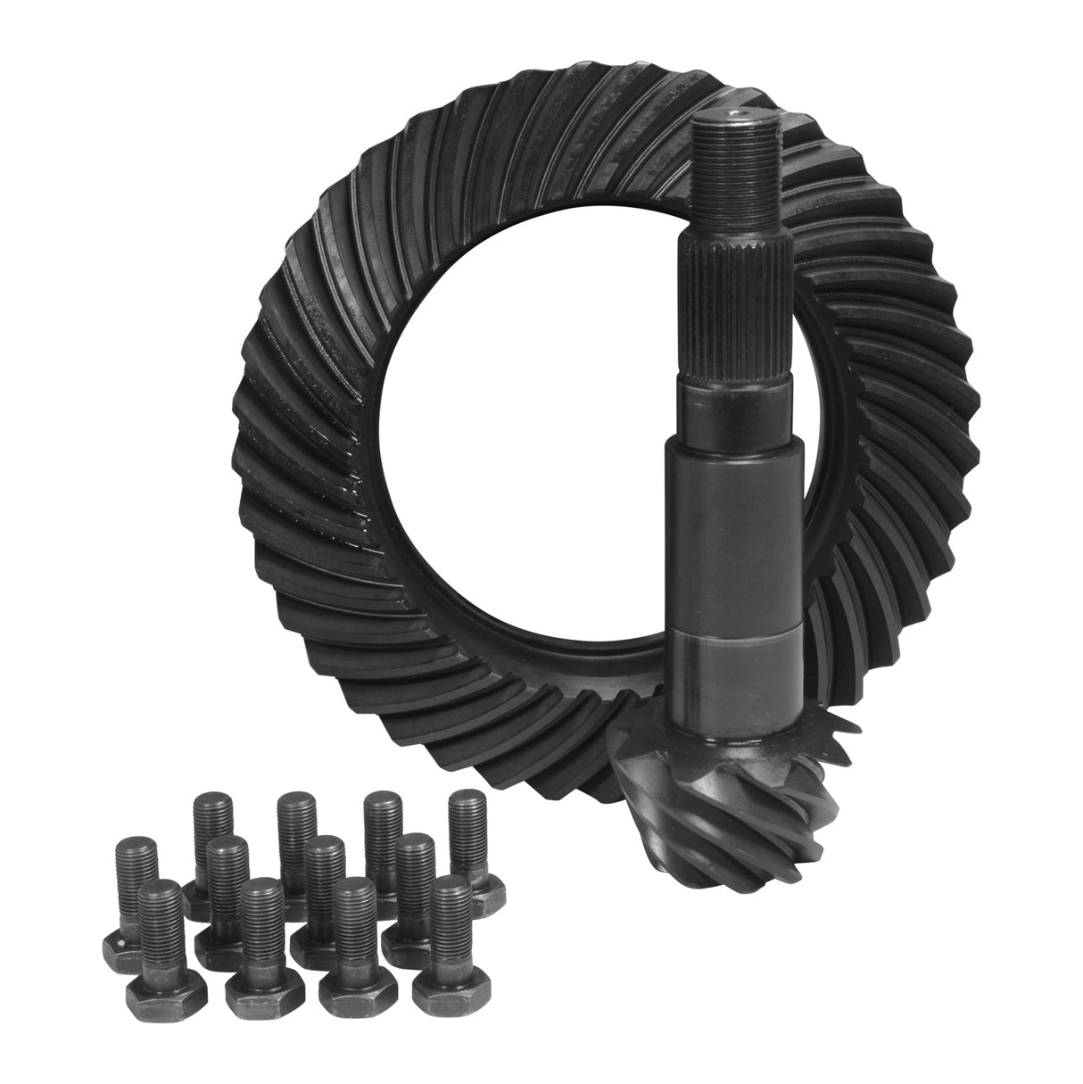 1988-2015 Powerstroke Replacement Ring & Pinion Gear Set for Dana 80 4.56 Ratio Thick (ZG D80-456T)-Differential Components-USA Standard Gear-Dirty Diesel Customs