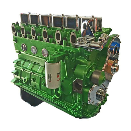 1989-1998 Cummins Performance Long Block (PDM-12VSTLB)-Engine Block-Industrial Injection-Dirty Diesel Customs