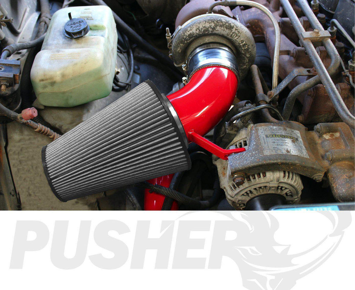 1991-1993 Cummins Cold Air Intake System (PDC9193CAI)-Intake Kit-Pusher-Dirty Diesel Customs