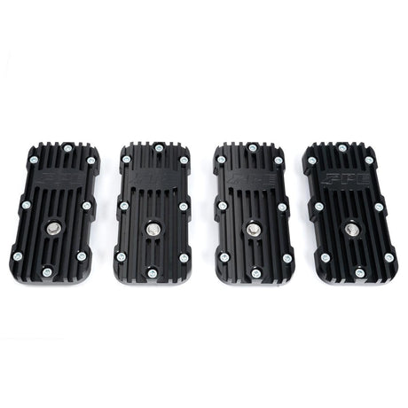 1992-2006 Hummer HD Billet Aluminum Geared Hub Cover Kit (139060000)-Geared Hub Cover-PPE-139060020-Dirty Diesel Customs