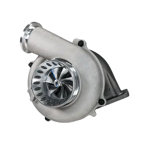 1994-1998 Powerstroke KC Stage 2 Dual Ball Bearing TP38R Tiger Turbocharger (300315)-Stock Turbocharger-KC Turbos-Dirty Diesel Customs