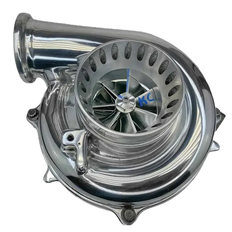 1994-1998 Powerstroke KC300x Stage 2 62mm/73mm Turbocharger (300221)-Stock Turbocharger-KC Turbos-Dirty Diesel Customs