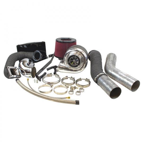 1994-2002 Cummins Compound Phatshaft Add-A-Turbo Kit (229401)-Performance Turbocharger-Industrial Injection-Dirty Diesel Customs