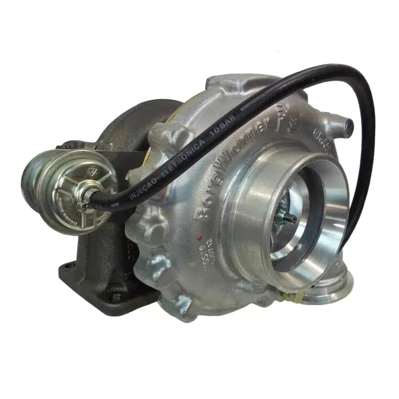 1994-2002 Cummins K27 BorgWarner Turbocharger W/ Elbow (53279880001KIT)-Performance Turbocharger-Industrial Injection-Dirty Diesel Customs