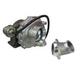 1994-2002 Cummins K27 BorgWarner Turbocharger W/ Elbow (53279880001KIT)-Performance Turbocharger-Industrial Injection-Dirty Diesel Customs