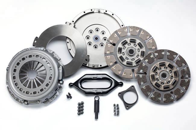 1994-2004 Cummins Stage 4 Twin Disc Organic/Ceramic Clutch Kit - 650HP (SDD3250-5)-Performance Clutches-South Bend Clutch-Dirty Diesel Customs