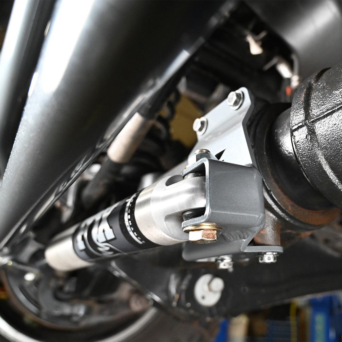 1994-2008+ Powerstroke/Cummins Fox 2.0 Steering Stabilizer Kit (6401-0X)-Steering Stabilizer-Synergy MFG-Dirty Diesel Customs