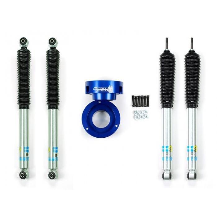 1994-2012 Cummins 4wd 2" Leveling Kit w/ Bilstein Shocks (SD-9409LVL-BIL)-Leveling Kit-Sinister-Dirty Diesel Customs