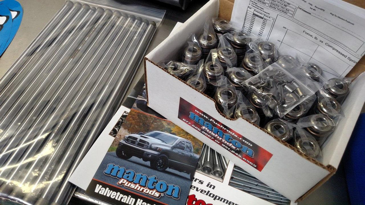 1994-2020 Cummins 24V Conical Valve Spring Kit (D-105-KIT-24v)-Valve Springs-Manton Pushrods-Dirty Diesel Customs