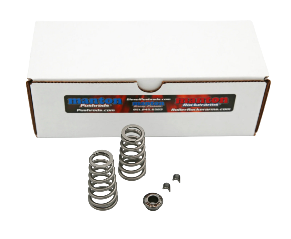 1994-2020 Cummins 24V Conical Valve Spring Kit (D-105-KIT-24v)-Valve Springs-Manton Pushrods-Dirty Diesel Customs
