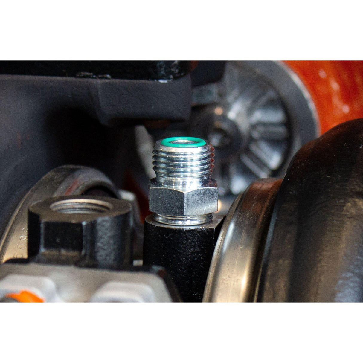 1994-2022 Cummins Factory Oil Feed Line Fitting for Holset Turbochargers (FPE-HOL-FD-FIT)-Oil Feed Lines-Fleece Performance-Dirty Diesel Customs