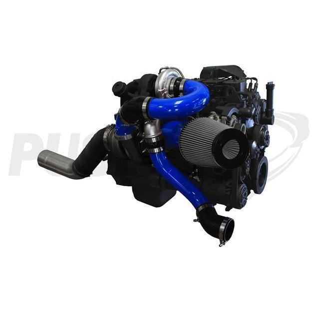 1998-2002 24V Cummins Low Mount Compound Turbo System (PDC9802LM)-Compound Turbo Kit-Pusher-Dirty Diesel Customs