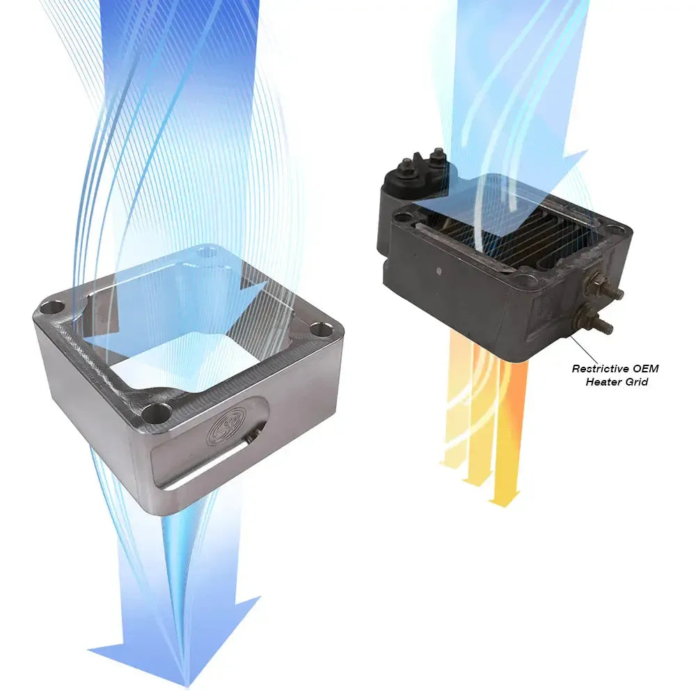 1998-2007 Cummins S&B Heater Block Delete (76-1005)-Grid Heater Delete-S&B Filters-Dirty Diesel Customs
