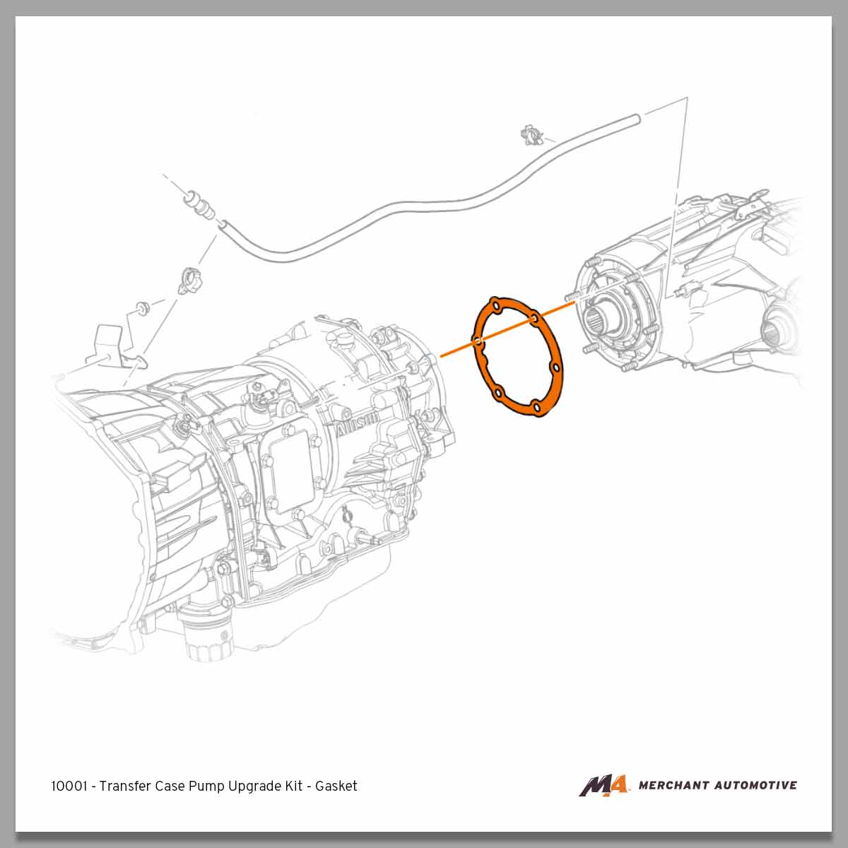 1998-2007 Duramax Transfer Case Pump Upgrade Kit (10001)-Transfer Case Pump Upgrade-Merchant Auto-Dirty Diesel Customs