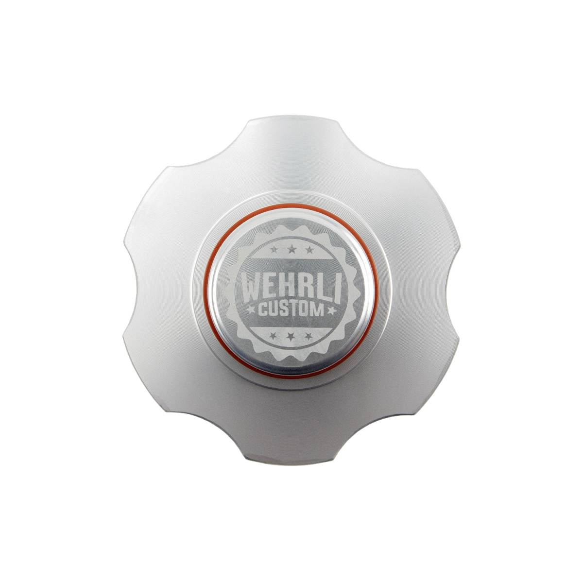 1998.5-2024 Cummins Billet Aluminum Clear Anodized Oil Fill Cap - Oil Cap - Wehrli Custom Fabrication - Dirty Diesel Customs