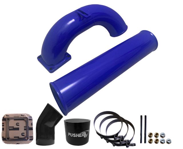 1998.5-2002 Cummins 3.5" MEGA Intake System (PDC9802MKT)-Intake Manifold-Pusher-Dirty Diesel Customs