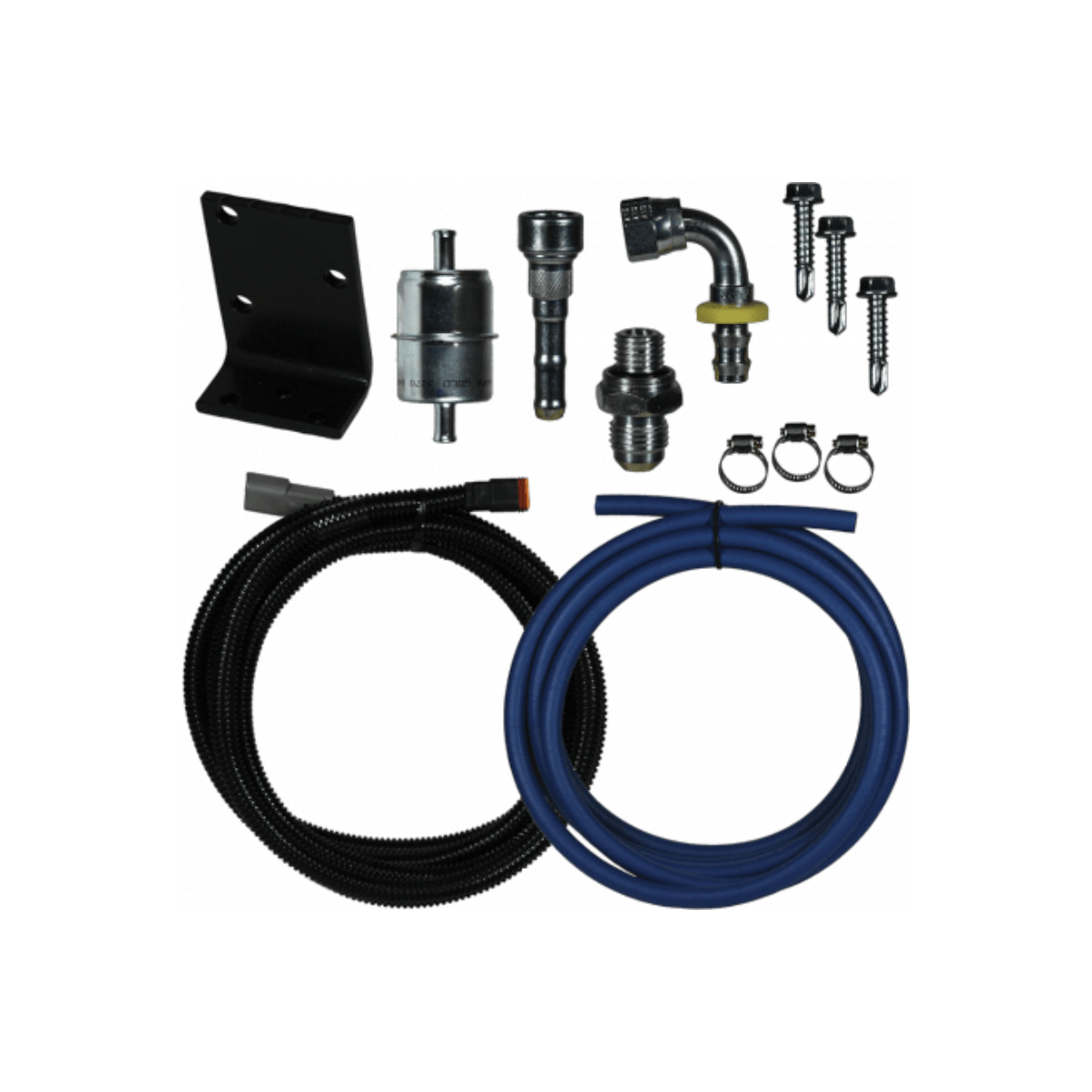 1998.5-2002 Cummins Replacement Pump Relocation Kit (RK02)-Fuel Pump Relocation Kit-Fass Fuel Systems-Dirty Diesel Customs