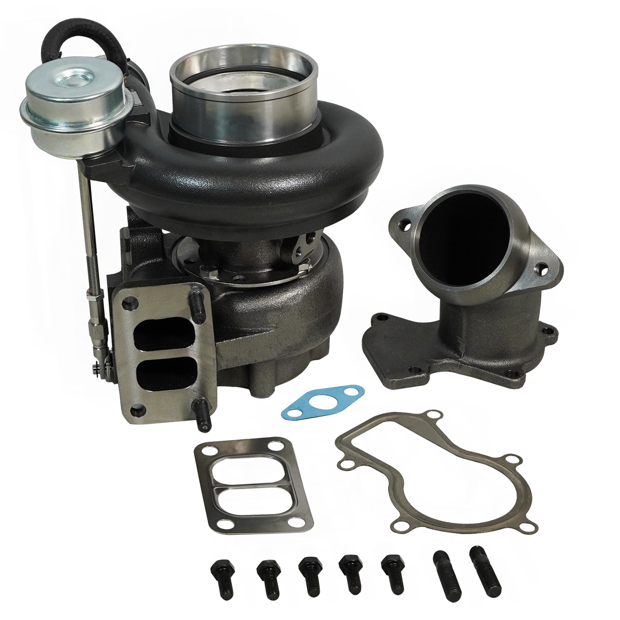 1998.5-2002 Cummins Screamer HX35 Turbo (1045758)-Stock Turbocharger-BD Diesel-Dirty Diesel Customs