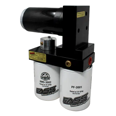 1998.5-2004 Cummins Titanium Signature Series 290GPH Lift Pump (TSD08290G)-Lift Pump-Fass Fuel Systems-Dirty Diesel Customs