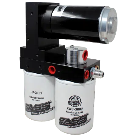 1998.5-2004 Cummins Titanium Signature Series 290GPH Lift Pump (TSD08290G)-Lift Pump-Fass Fuel Systems-Dirty Diesel Customs