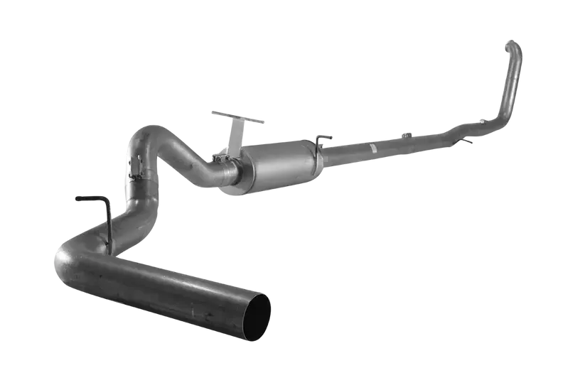 1999-2002 Powerstroke C&C 4" Turbo Back Exhaust w/ Muffler (421113)-Turbo Back Exhaust System-Mel's Manufacturing-Dirty Diesel Customs