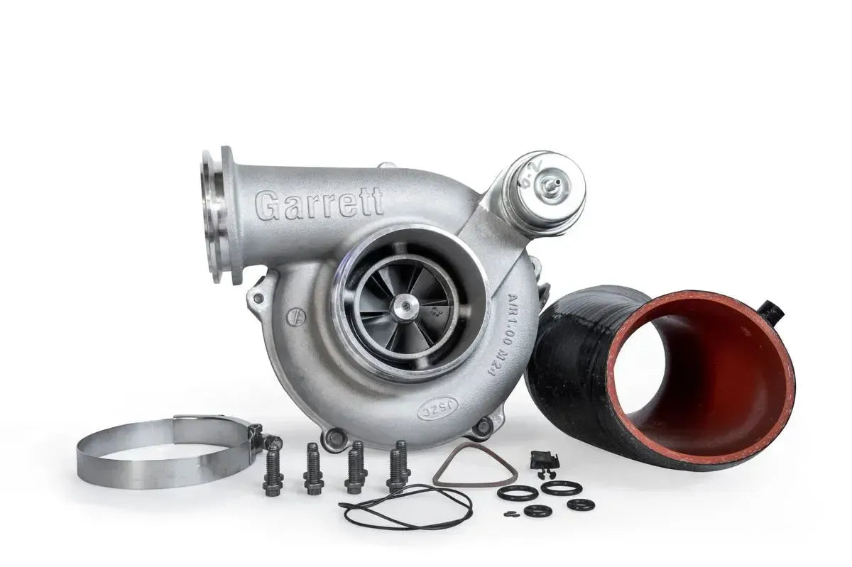 1999-2003 Powerstroke GTP38R Turbo Kit (739619-5004S)-Stock Turbocharger-Garrett-Dirty Diesel Customs