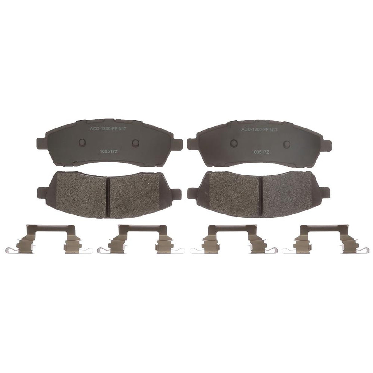 1999-2005 Powerstroke Rear Brake Pads (ACD14D757MH)-Brake Pads-ACDelco-Dirty Diesel Customs