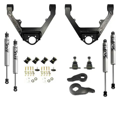 1999-2006 GMC 1500 Stage 3 Leveling Kit w/ Fox Shocks (KR99STAGE3FOX)-Leveling Kit-KRYPTONITE-Dirty Diesel Customs
