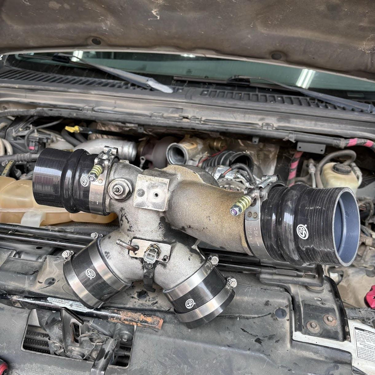 1999.5-2003 Powerstroke Hot and Cold Side Boot Kit (83-2011)-CAC Boots-S&B-Dirty Diesel Customs