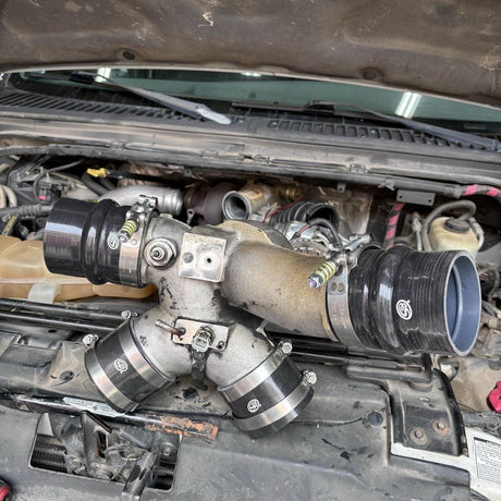 1999.5-2003 Powerstroke Hot and Cold Side Boot Kit (83-2011)-CAC Boots-S&B-Dirty Diesel Customs