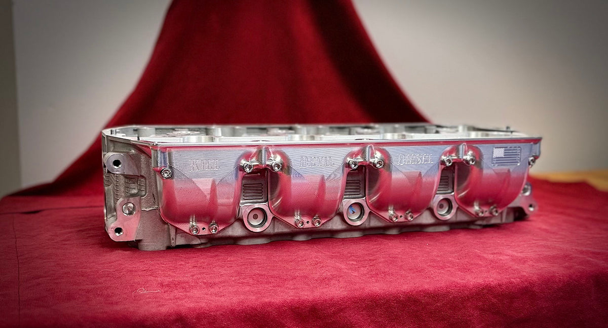 Kill Devil Diesel Delta Series CNC Ported 6.7L Powerstroke Cylinder Heads