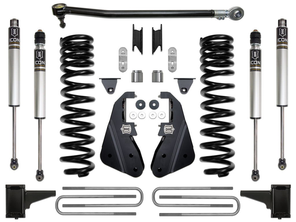 2017-2019 Powerstroke ICON Front and Rear Lift Kit (ICOK64511)