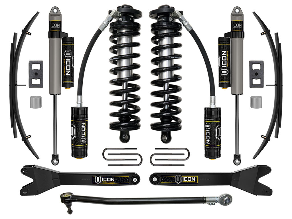 2023-2025 Powerstroke ICON 2.5 Front and Rear Lift Kit (ICOK63203RL)