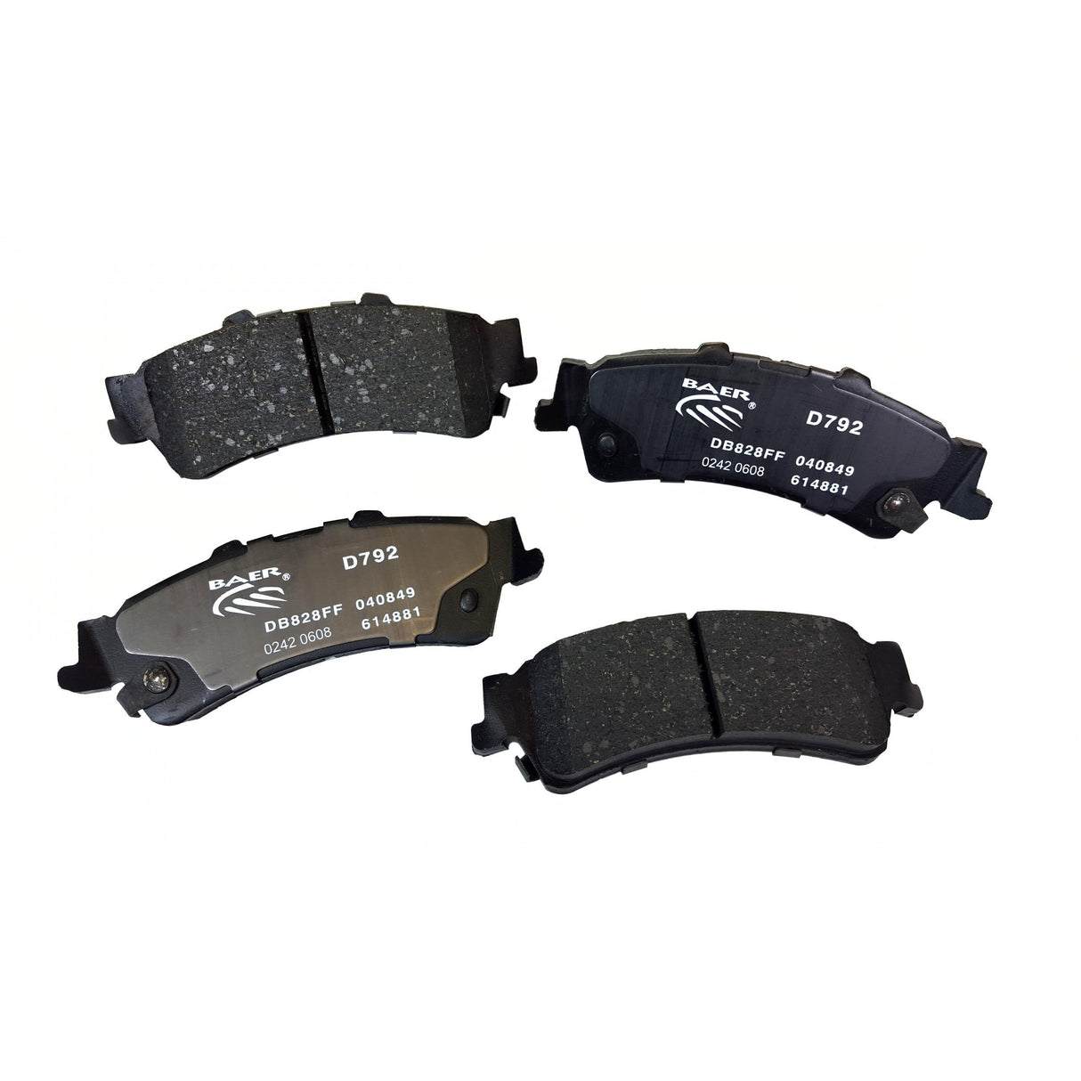 2000-2011 GM Rear Brake Pads (D0792)-Brake Pads-Baer Brakes-Dirty Diesel Customs