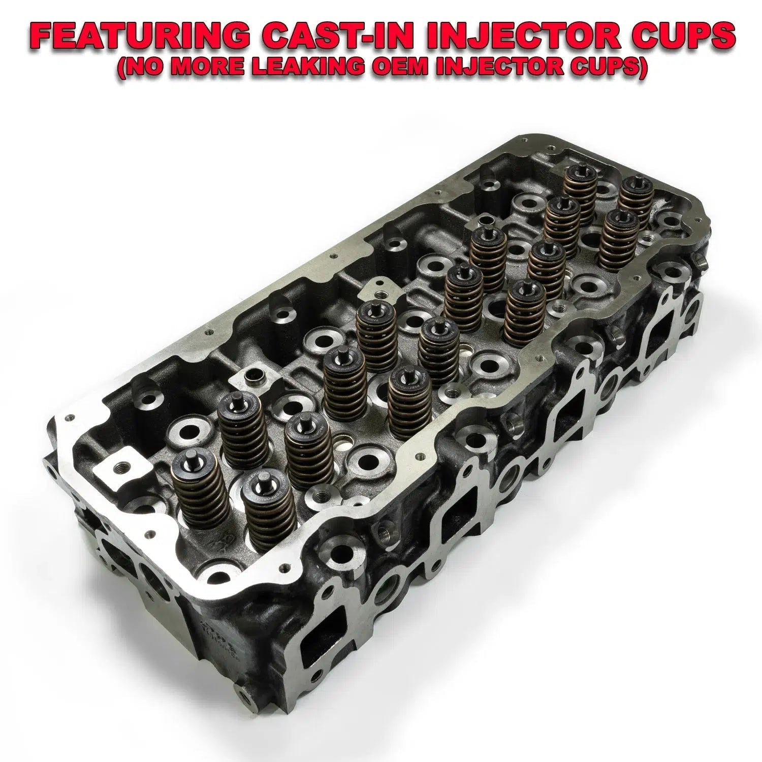 2001-2004 Duramax Cylinder Head Cast Iron (110100101)-Cylinder Head-PPE-Dirty Diesel Customs