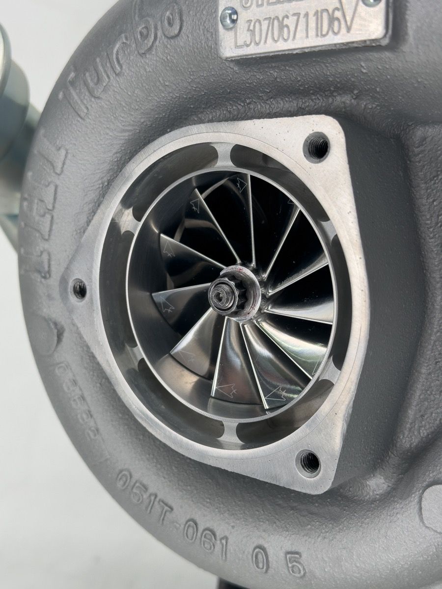 2001-2004 Duramax Stealth Mach 2 67 Turbocharger (DM1351070303000)-Stock Turbocharger-Calibrated Power-Dirty Diesel Customs